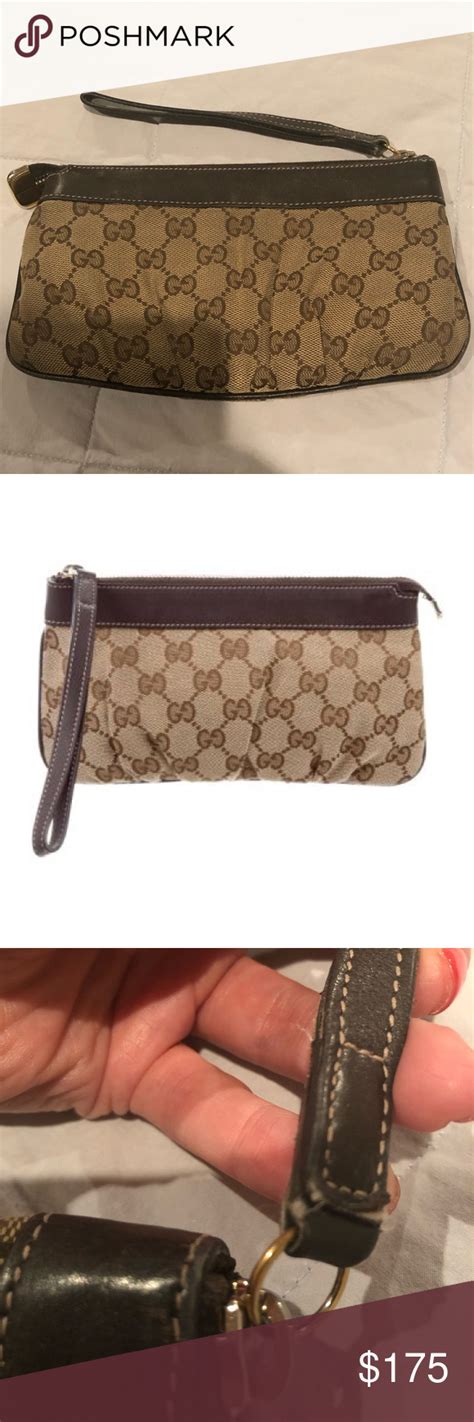 gucci supreme gucci wristlet|vintage gucci wristlet.